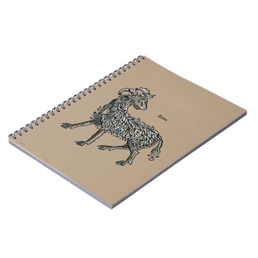 Carnet Zodiaque : Bélier, 1482 (Côté gauche)