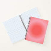 Carnet Zodiaque dégradé Aura Aries, Gradient rose rouge (Intérieur)