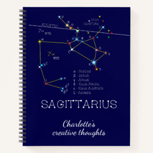 Carnet Zodiaque Sagittarius
