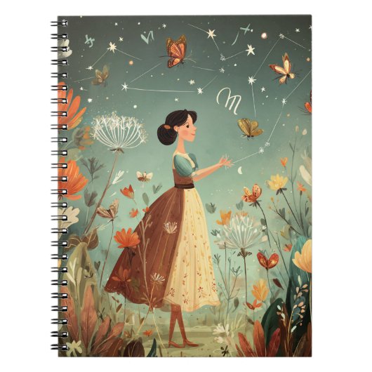 Carnet zodiaque Scorpio Constellation (Devant)