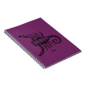 Carnet Zodiaque : Scorpion, 1482 (Côté Droit)