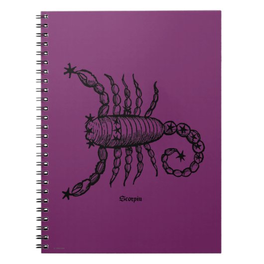 Carnet Zodiaque : Scorpion, 1482 (Devant)