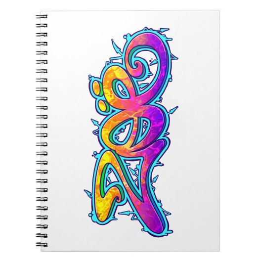 Carnet ZOE Graffiti (Devant)