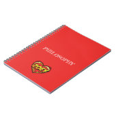 Carnet Zoey Heart Red (Côté gauche)