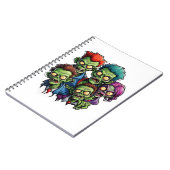 Carnet Zombie Apocalypse (Côté gauche)