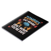 Carnet Zombie Halloween (Côté gauche)