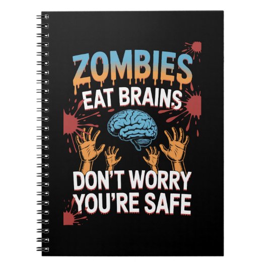 Carnet Zombie Halloween (Devant)