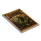 Carnet Zombie, Monstre de Cirque Vintage (Côté Droit)