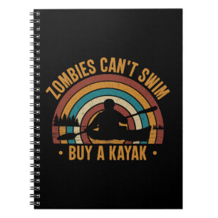 Carnet Zombies ne sait pas nager Acheter un Kayak
