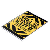 Carnet Zone 52 Surveillance du voisinage (Côté gauche)