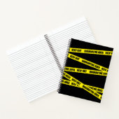 Carnet Zone de quarantaine rester en dehors (Intérieur)