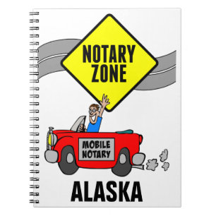 Carnet Zone Noire Mobile Red Sports Car Alaska