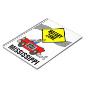 Carnet Zone Noire Mobile Red Sports Car Mississippi (Côté gauche)