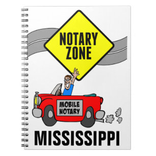Carnet Zone Noire Mobile Red Sports Car Mississippi