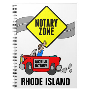 Carnet Zone Noire Mobile Red Sports Voiture Rhode Island