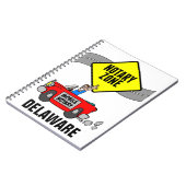 Carnet Zone Notaire Mobile Red Sports Voiture Delaware (Côté gauche)