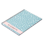 Carnet Zones Dalmatiennes Bleues, Points Dalmatiens, Votr (Côté gauche)