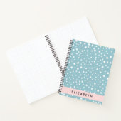 Carnet Zones Dalmatiennes Bleues, Points Dalmatiens, Votr (Intérieur)