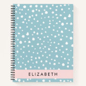Carnet Zones Dalmatiennes Bleues, Points Dalmatiens, Votr (Devant)