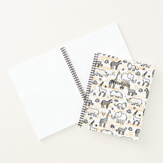 Carnet Zoo Animaux (Intérieur)