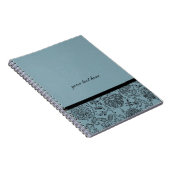 Carnets à fleurs bleues (Côté Droit)