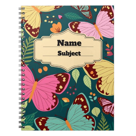 Carnets customisés personnalisés (Devant)