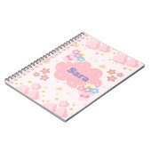 Carnets customisés pour l'école (Côté gauche)