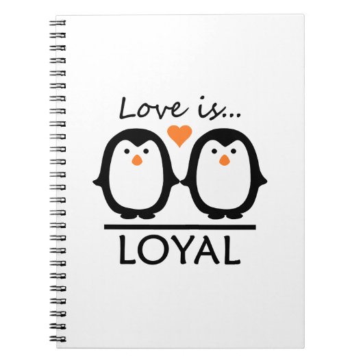 Carnets d'amour pingouin (Devant)