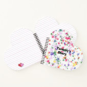 Carnets de coeur en papier recouvert de papier pei (Intérieur)