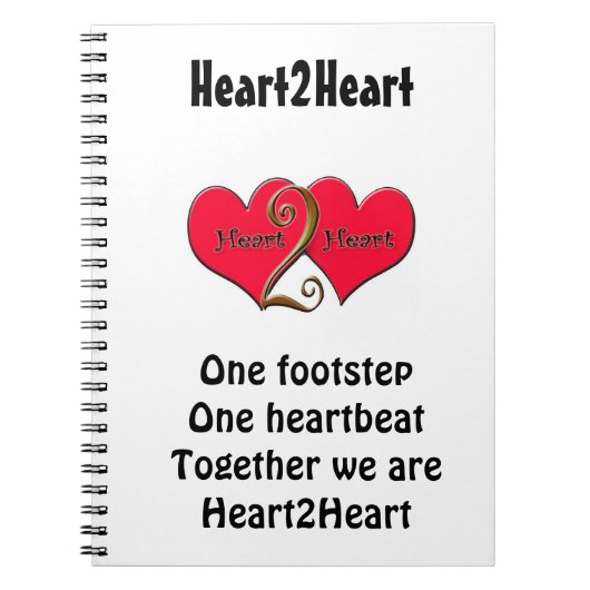 carnets de heart2heart (Devant)