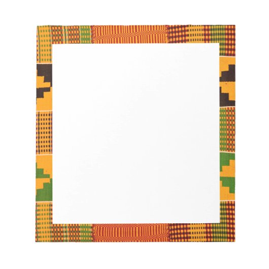 Carnets de notes à motifs africains (Devant)