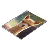 Carnets de notes à spirale d'alpaga de bébé (Côté gauche)