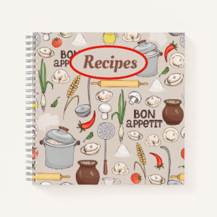 Carnets de recettes Bon Appetit