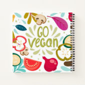 Carnets de recettes de Go Vegan (Dos)