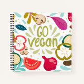 Carnets de recettes de Go Vegan (Devant)
