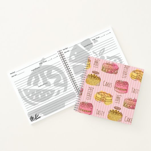Carnets de recettes Desserts (Intérieur)