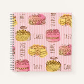 Carnets de recettes Desserts (Devant)