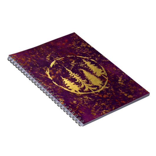 Carnets d'écriture de forêt d'automne (Côté Droit)