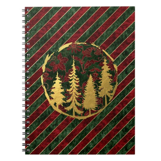 Carnets d'écriture de la forêt de Noël (Devant)