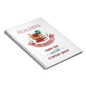 Carnets d'enseignants personnalisés - Un meilleur (Côté Droit)