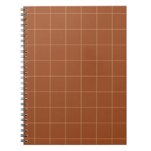 Carnets en acajou À damiers