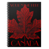 Carnets faits sur commande de souvenir du Canada (Devant)