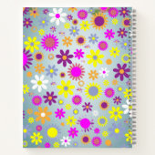 Carnets fleuris tendance (Dos)