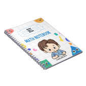 Carnets mathématiques customisés pour l'école (Côté Droit)