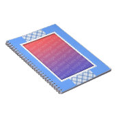 Carnets Modèles photo bleu (Côté Droit)