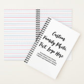 Carnets personnalisés - Créer un fichier journal p (À l'intérieur)
