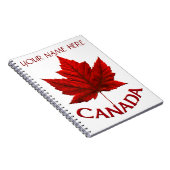 Carnets personnalisés du Journal du Canada Canada (Côté Droit)