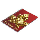 Carnets personnalisés du Journal du Canada Canada (Côté gauche)