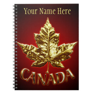 Carnets personnalisés du Journal du Canada Canada