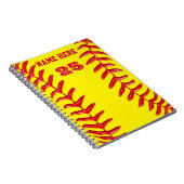 Carnets PERSONNALISÉS mignons du base-ball, VOTRE (Côté Droit)